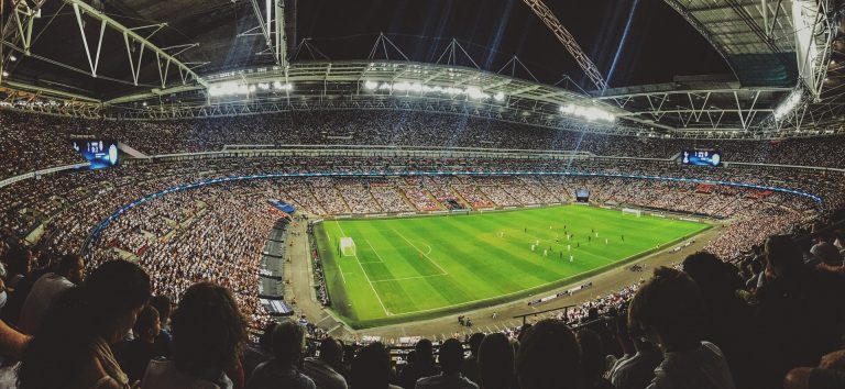 full soccer stadium