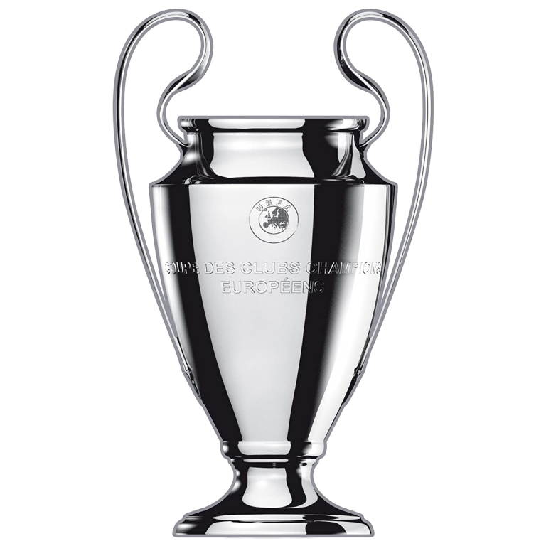 Champions league soccer trophy