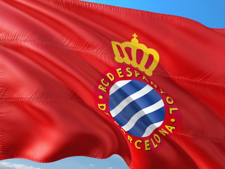 Espanyol soccer flag