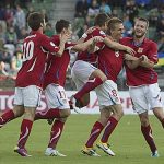 Czech soccer goal