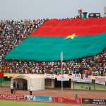 Burkina Faso stands flag